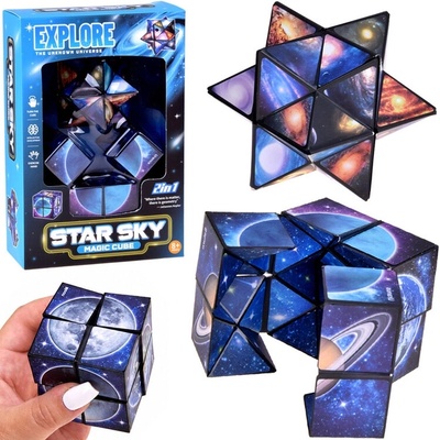 JOKO Transformační kostka 2v1 Star Sky Vesmírná hvězda