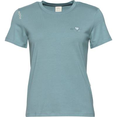 Chillaz Дамска тениска Chillaz Women's Iseo Heartbeat To Climb T-shirt - Arctic - размер 32 (EU) (916-6248-0111)