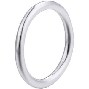 Silenti Jewelry Сребърен пръстен "Скромност" - 6 - 52мм (16.6мм диам. )