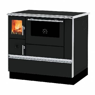 Alfa Plam ALFA PLAM, sporák ALFA 90H DOMINANT ECO, teplovzdušný 6,7 kW, pravý, antracit 8606020941020