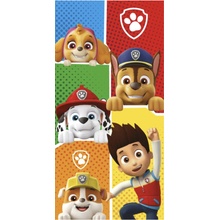 Jerry Fabrics - Detská plážová bavlnená osuška Tlapková patrola / Paw Patrol / 70 x 140 cm