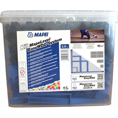Mapei Mapelevel EasyWDG sada 2mm (150+150 ks) MLEWDGSADA
