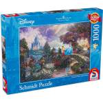 Schmidt Spiele Пъзел Schmidt от 1000 части - Пепеляшка и мечтата ѝ, Томас Кинкейд (59472)