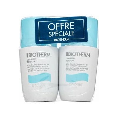 Biotherm Deo Pure antiperspirant Antiperspirant Roll-On 2 x 75 ml – Hledejceny.cz
