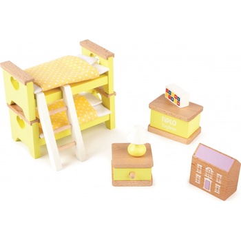 Tidlo Drevený nábytok žltý detská izba