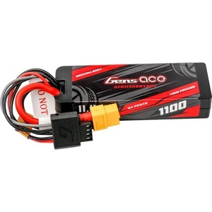 Gens ace LiPo батерия Gens Ace G-Tech 1100 mAh 11, 1V 60C 3S XT60 Hardcase (GEA113S60X6GT)