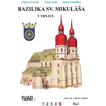 Papierový model Bazilika sv. Mikuláša v Trnave