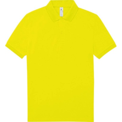 B&C My Polo 180 Piqué polo zelené pixel lime