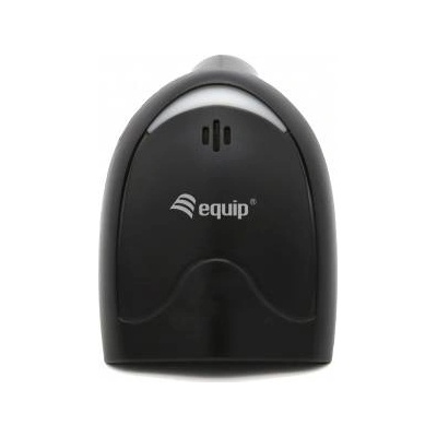 Htc equipement Equip 351022 четец на баркодове Ръчен баркод четец 1D Лазер Черен