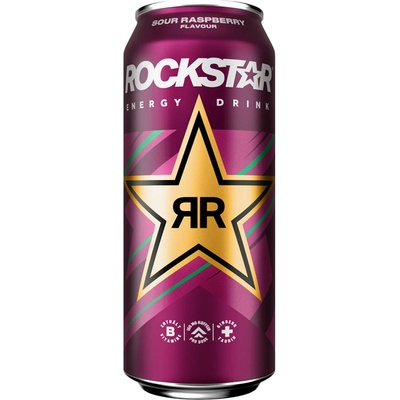 Rockstar Punched Sour Raspberry DE 500 ml