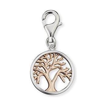 Engelsrufer Strieborný bicolor prívesok na náramok Strom života ERC LILTREE BI