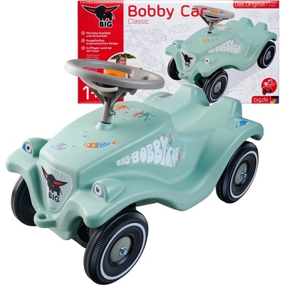 BIG Auto Bobby Car Classic Zelené more