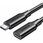Ugreen USB Type C 3.1 Gen2 Male to Female Cable Nickel Plating 1m (Black)