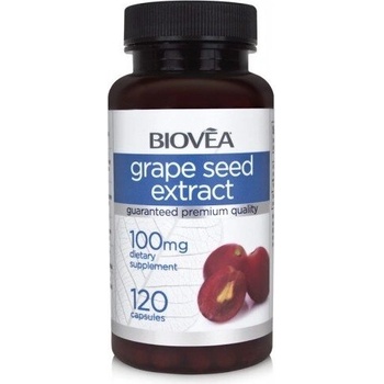 Biovea Grape Seed Extract 100mg - Екстракт От Гроздови Семки | 120 caps (4387)