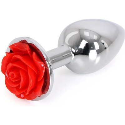 Kiotos Aluminium Buttplug Red Rose