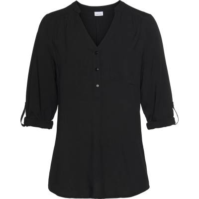 LASCANA Блуза черно, размер 46