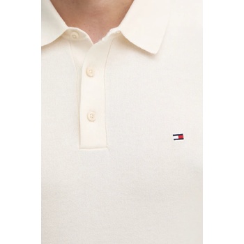 Tommy Hilfiger Памучна тениска с яка Tommy Hilfiger (MW0MW37396)