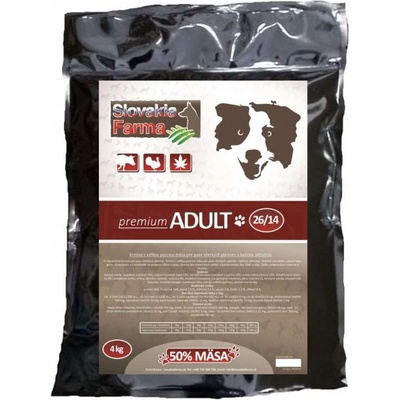 Slovakia Farma Premium Adult 26/14 4 kg