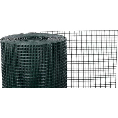 Pletivo PVC 1000/16x16/1,2 mm, 5 m, zelené, čtyřhranné, zahradní, chovatelské