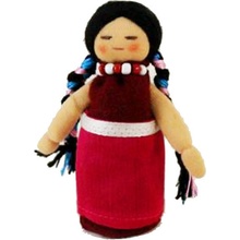 Dolls4Tibet Tibetská handrová Dcéra 10 cm