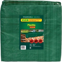 ZZN Plachta zakrývací PROFI 4x6 zelená, 150g/m2 35040070