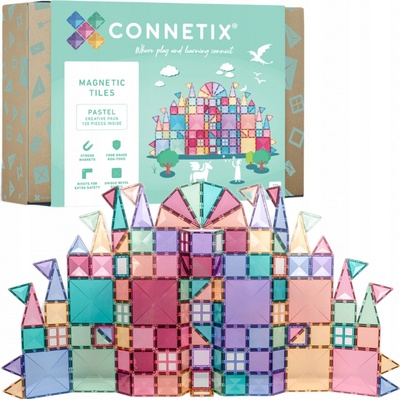 Connetix Pastel Creative pack 120ks – Zboží Živě