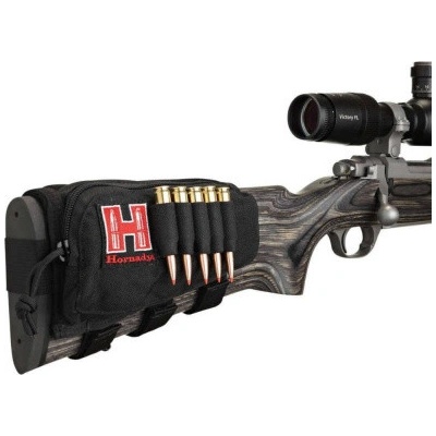 Návlek na pažbu s držákem na náboje Hornady Černý