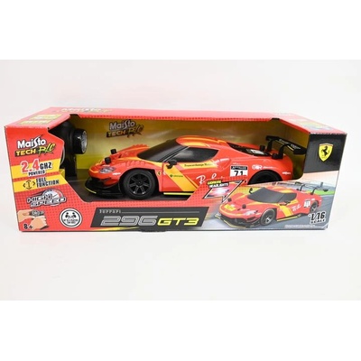 Maisto RC Ferrari 296 GT3 na diaľkové ovládanie 1:16