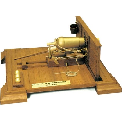 Mantua Model Френски оръдие 1: 17 комплект