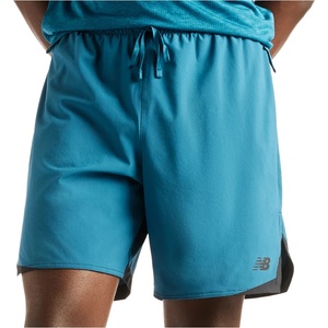 New Balance Мъжки шорти за бягане New Balance Run Essentials Short 7'' Running shorts - Blue - размер XXL (012-4442-0216)