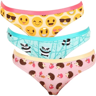 Dedoles 3PACK veselé dámske nohavičky (GMFB085969