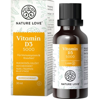 Nature love Vitamin D3 5000 IE - 30 мл