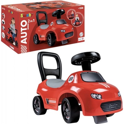 Smoby Odrážedlo Auto Červené