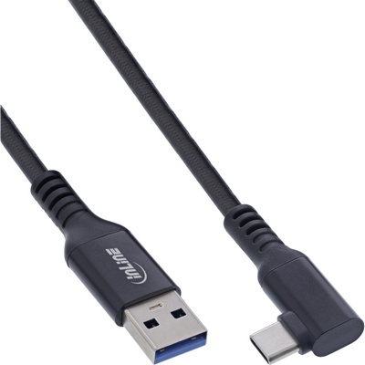 InLine 35715V USB кабел USB 3.2 Gen 1 (3.1 Gen 1) 5 м USB C USB A Черен (35715V)