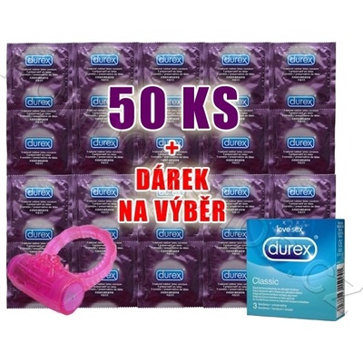Durex Feel Intimate 50 ks + Pasante Extra safe 3 ks