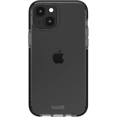 Holdit Калъф Holdit - Seethru, iPhone 15, черен (7330985159428)