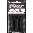 NGT Quick Release System Rýchlospojka 3 ks Black Aluminium