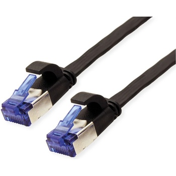 Roline VALUE 21.99. 0834 : : Кабел FTP Cat. 6a (Class EA), extra-flat, черен, 1.5 м (21.99.0834)