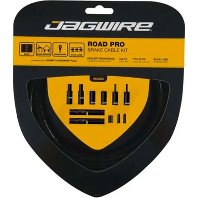 Jagwire Road Pro Brake Kit Brzdový set černá – Zboží Dáma