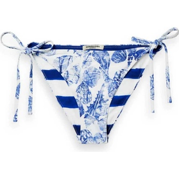 Scotch & Soda Reversible bikini bottom - Blue (Shell Batik Blue)