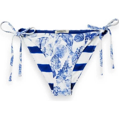 Scotch & Soda Reversible bikini bottom - Blue (Shell Batik Blue)