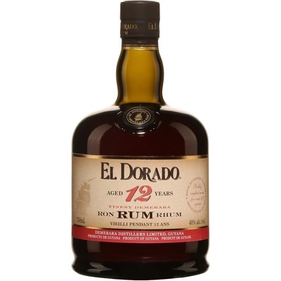 El Dorado 12y 40% 0,7 l (karton)