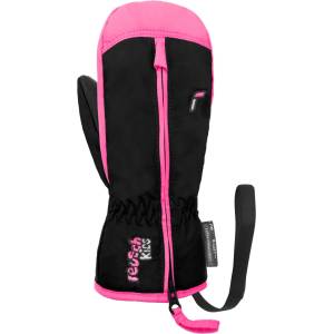 Reusch Детски ръкавици Reusch Kid's Ben Mitten Gloves - Black / Knockout Pink - размер III (202-5100-0813)