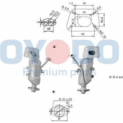 Katalyzátor OYODO 10N0128-OYO