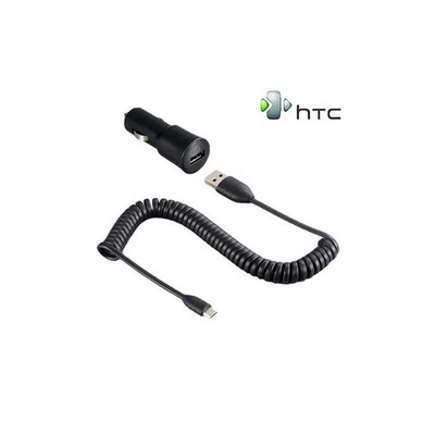 HTC Зарядно за кола за мобилни телефони с microUSB - HTC Car Charger CC C200 (bulk) (C200)