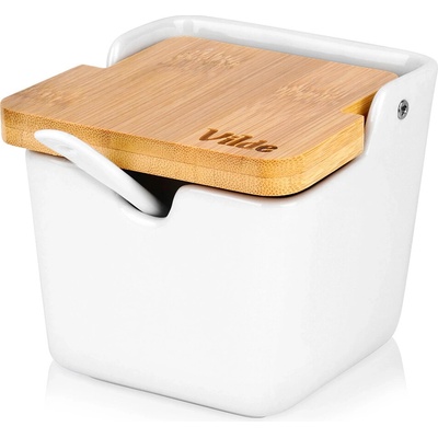 Vilde keramická bílá hranatá 250ml