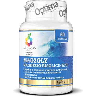 Optima Naturals MAG2GLY Magnesium Bisglycinate - 60 таблетки