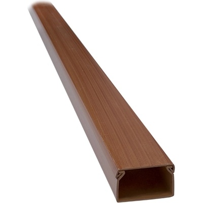 ELMARK Кабелен канал Elmark EM5621212P, широчина 12 mm, височина 12 mm, дължина 2000 mm, пластмасов, кафяв (EM5621212P)