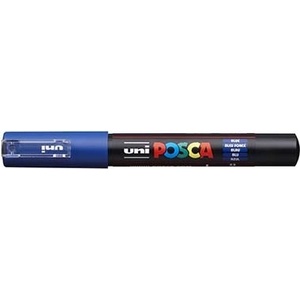 uni Декоративен маркер, 0, 7-1, 0 мм, UNI "Posca PC-1M", син 285122000 (285122000)