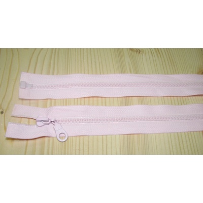 Zips kostenný ružová 5mm deliteľný 75cm